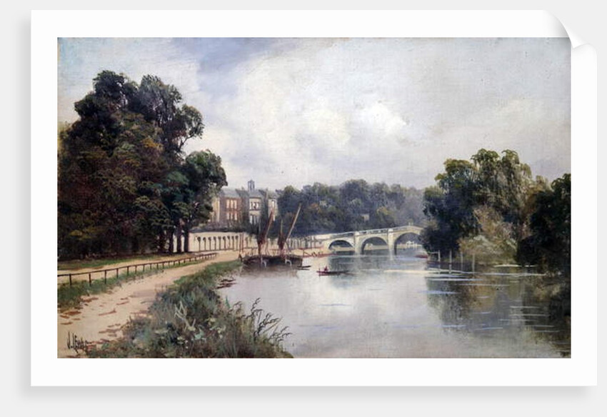 Cholmondeley Walk, looking towards Richmond Bridge by James Lewis