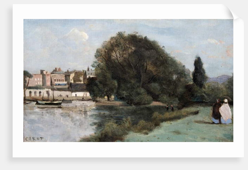 Richmond, near London, 1862 by Jean Baptiste Camille Corot