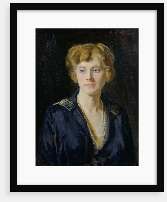 Portrait of a Fair-Haired Woman by Reginald-Grenville Eves