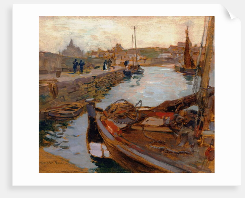 The Harbour, St. Monance by Alexander Ignatius Roche