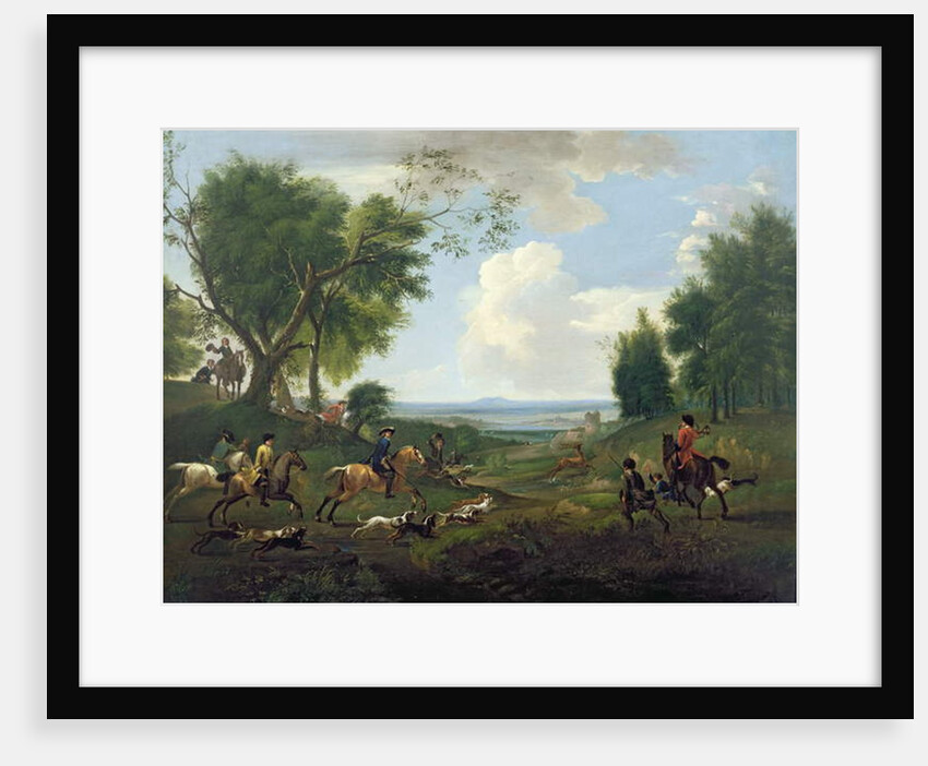 Hunting Scene by Jan Wyck
