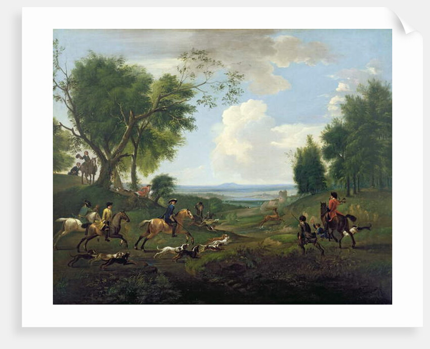 Hunting Scene by Jan Wyck
