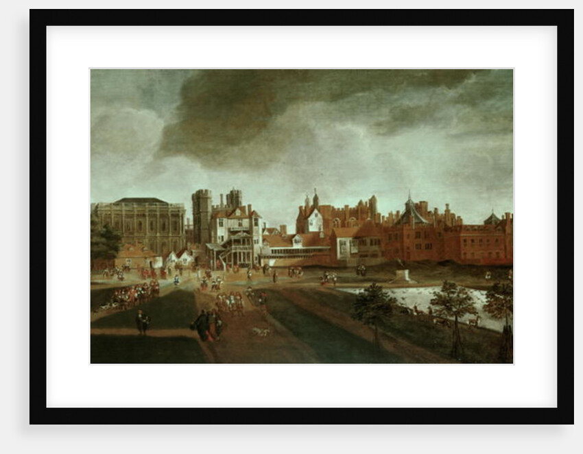 Whitehall Palace and St. James's Park, 17th century by Hendrick Danckerts