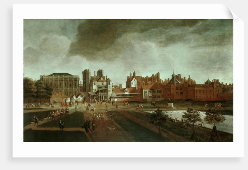 Whitehall Palace and St. James's Park, 17th century by Hendrick Danckerts