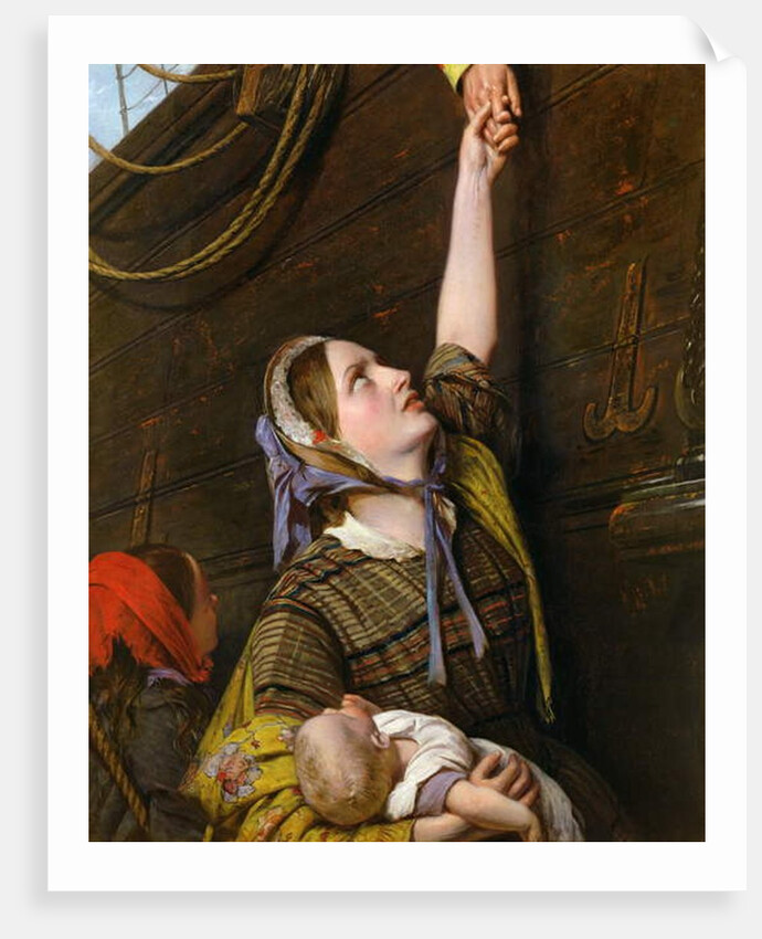 Eastward Ho! 1858 by Henry Nelson O'Neil