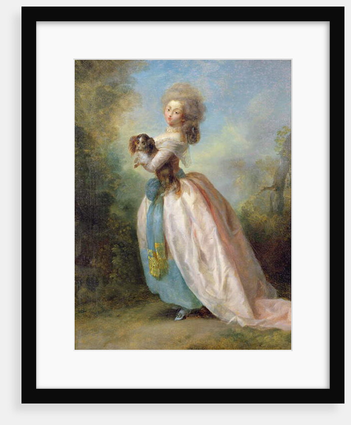 A Lady with a Dog by Jean-Frederic Schall