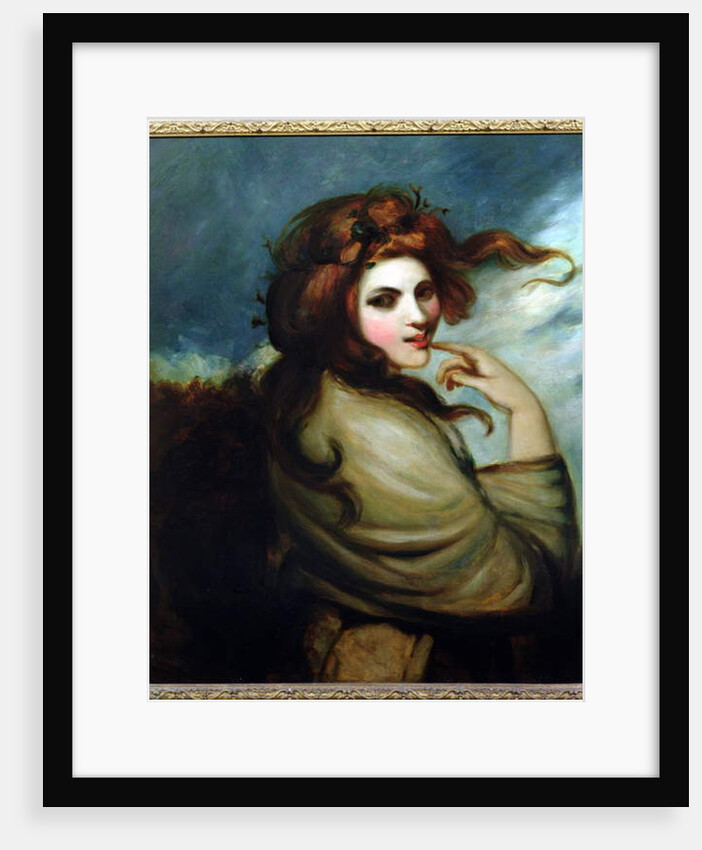 Portrait of Emma Hamilton by George Romney
