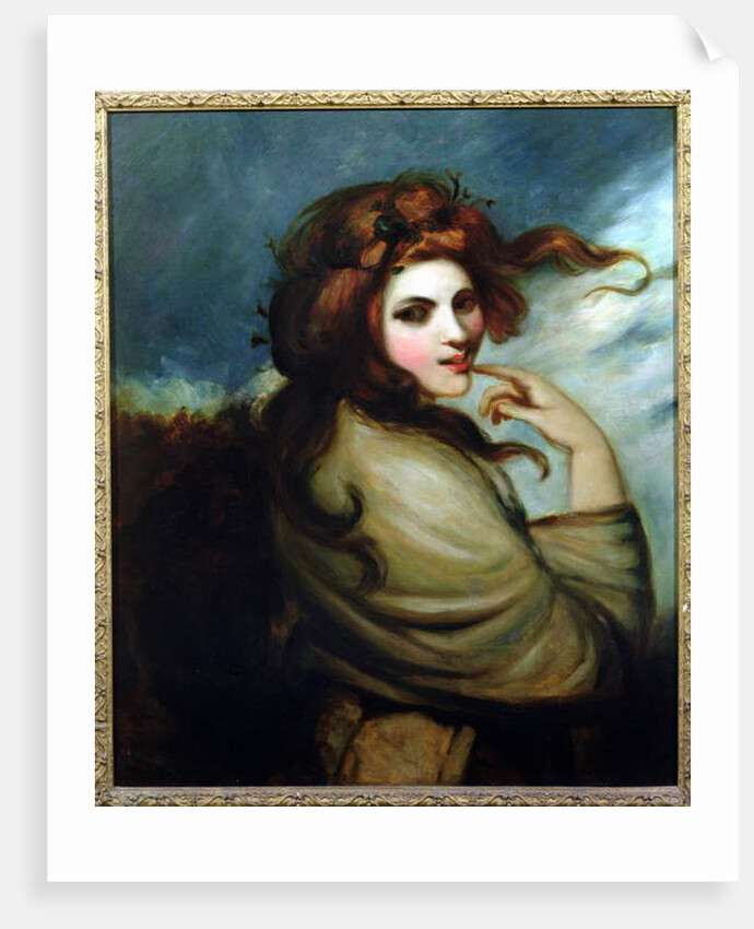 Portrait of Emma Hamilton by George Romney