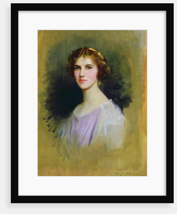 Sketch for a Portrait of Mrs Ackers, 1925 by Samuel Luke Fildes