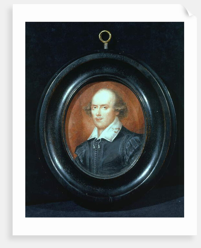 Portrait of William Shakespeare 1775 by Ozias Humphry