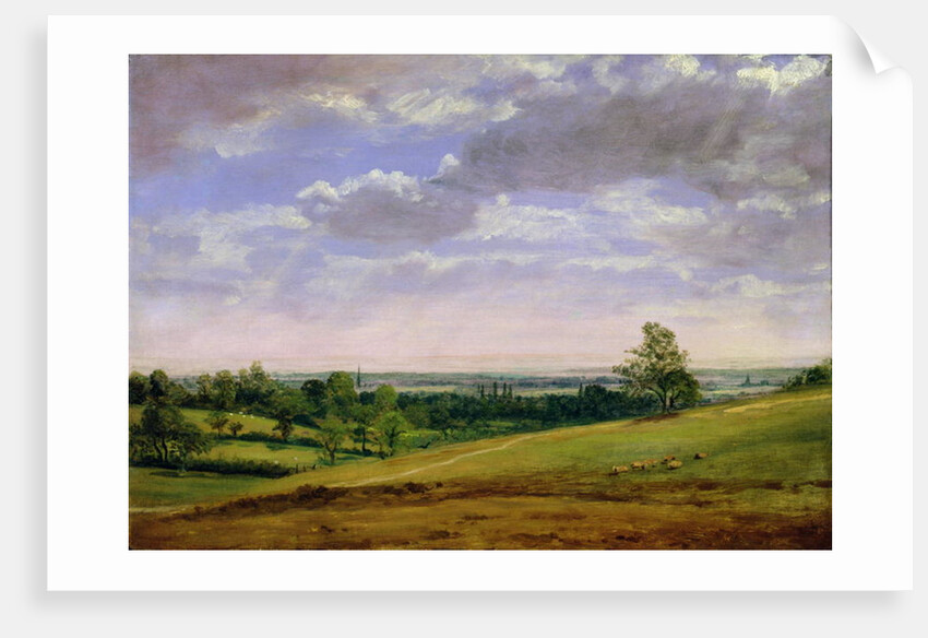 View from Highgate Hill by John Constable