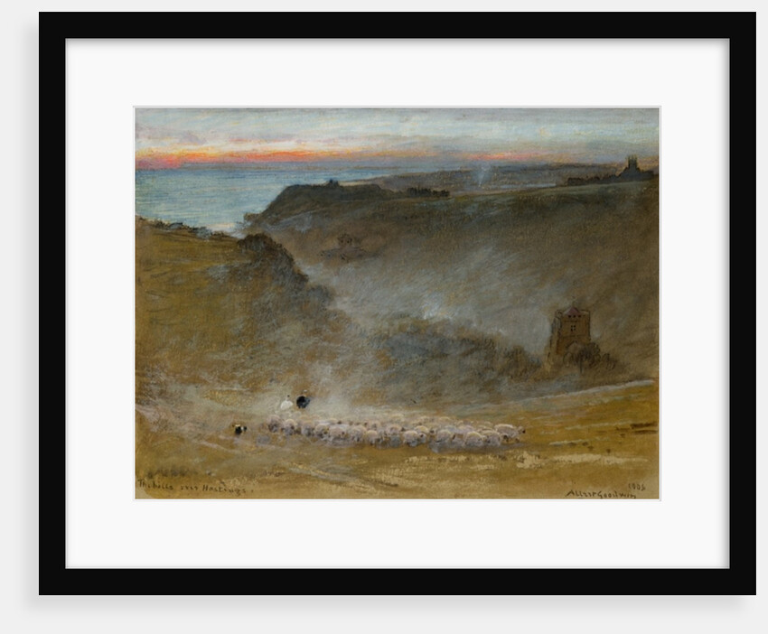 The Hills Over Hastings, 1906 by Albert Goodwin