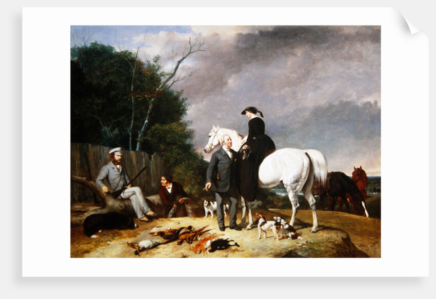 The First of October, 1856 by Abraham Cooper