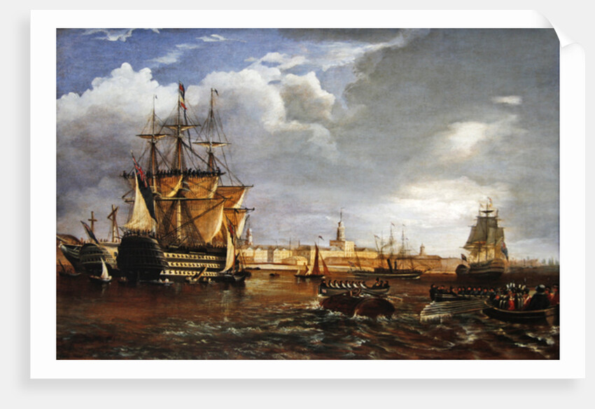 Shipping scene by John Lynn