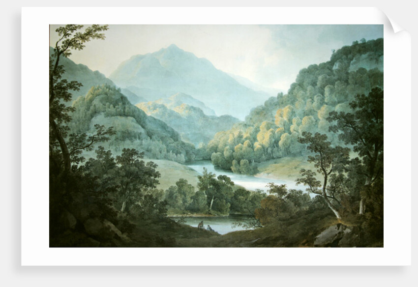 View of Dundurn from Dunira by Hugh William Williams