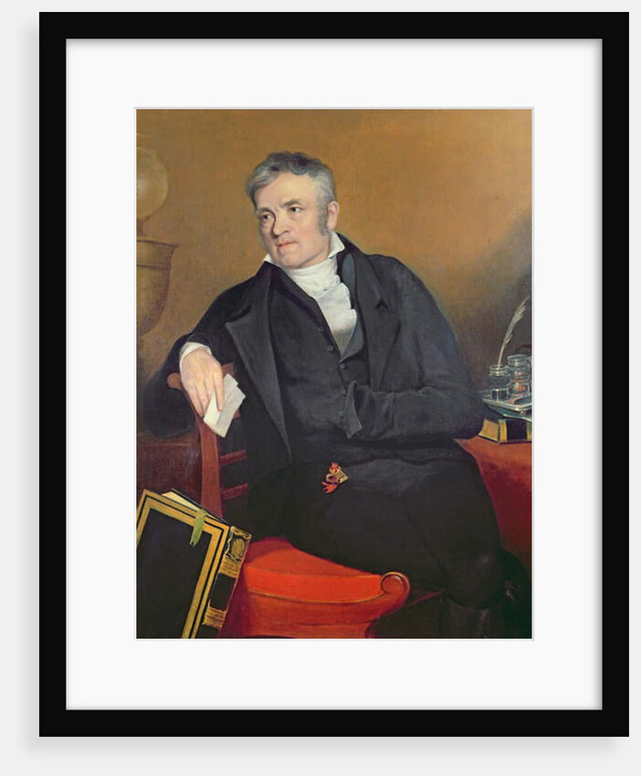 Rudolph Ackermann, 1810-14 by Francois Nicolas Mouchet