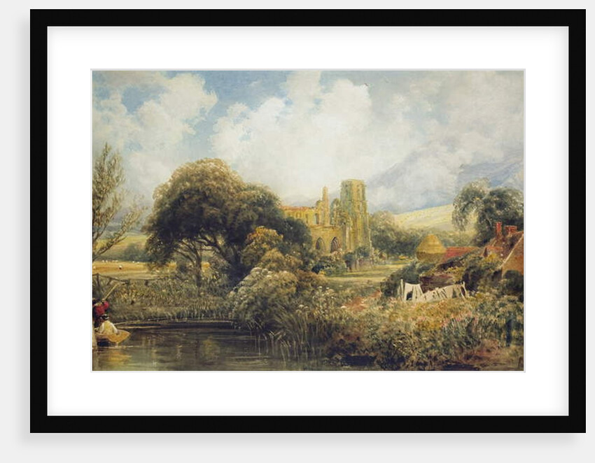Llandaff, 1829 by Peter de Wint