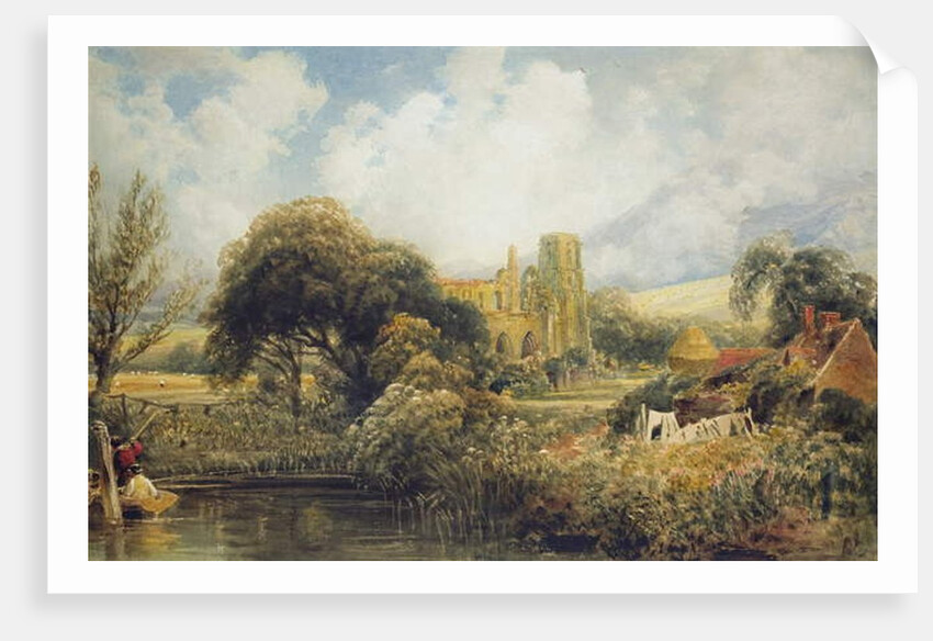 Llandaff, 1829 by Peter de Wint