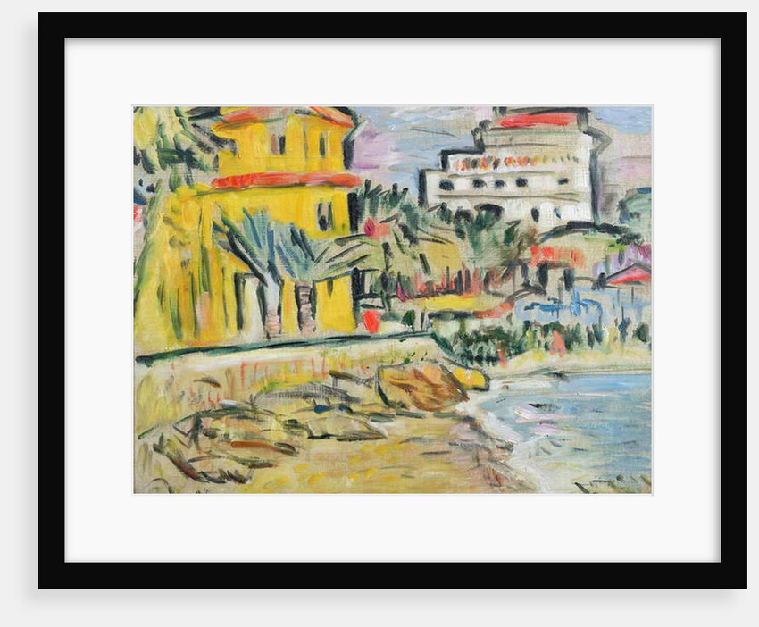 Mediterranean town by George Leslie Hunter