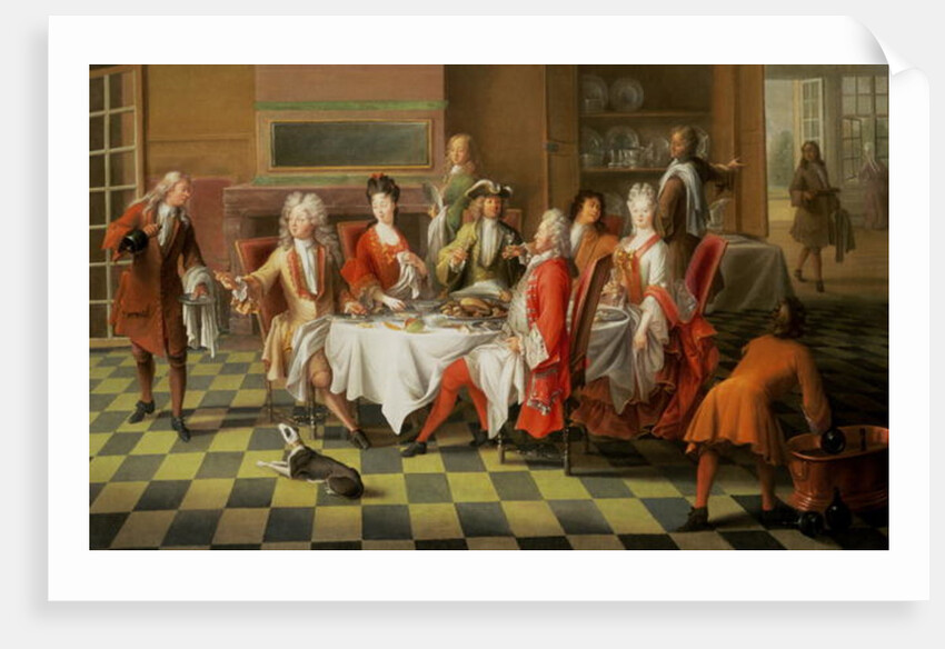 Elegant Merrymaking by Pierre Angelis or Angillis