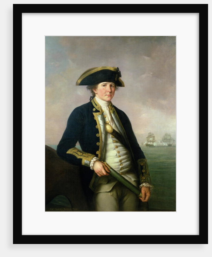 Captain Charles Morice Pole, 1781 by John Francis Rigaud