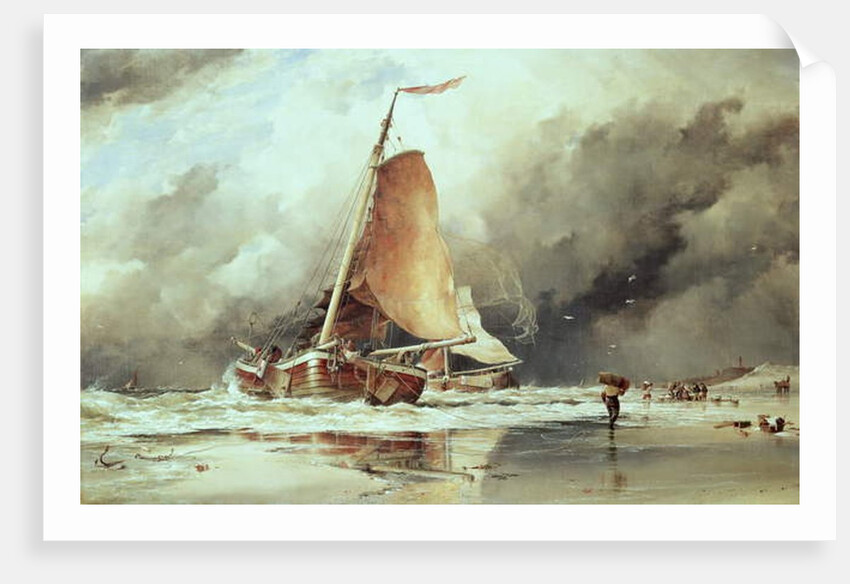 Seascape by Edward William Cooke