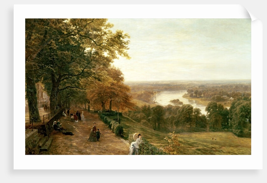 Richmond Hill, London, 1875 by George Vicat Cole