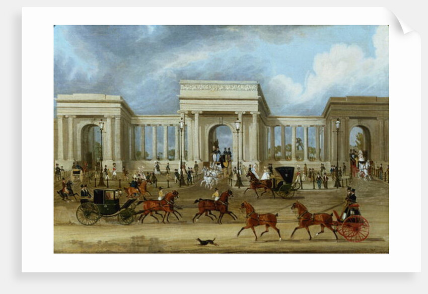 Hyde Park Corner by James Pollard
