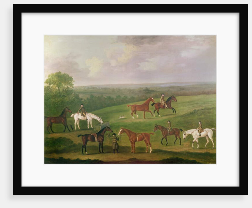 Horses at Exercise by J. Francis Sartorius