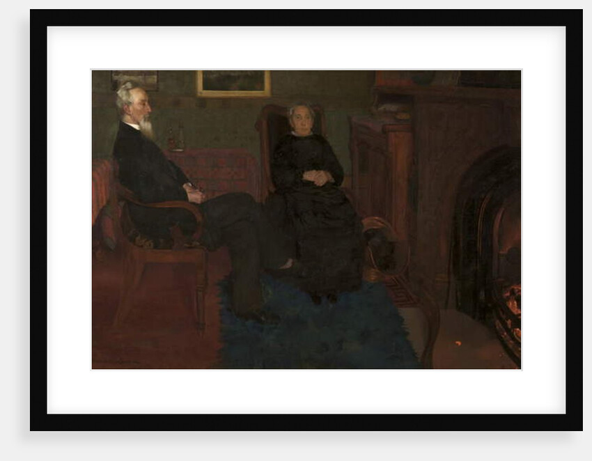 My Father and Mother, 1884 by William Stott