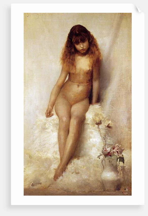 Wild Flower, 1881 by William Stott