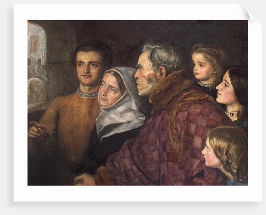 The Departure of the Crusaders by John Everett Millais