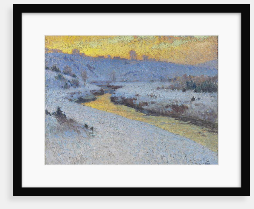 Stream in Winter by Marc Aurele de Roy Suzor-Cote