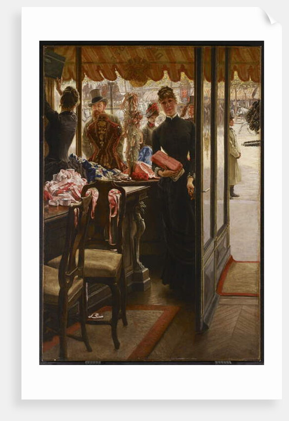 The Shop Girl, 1883-85 by James Jacques Joseph Tissot