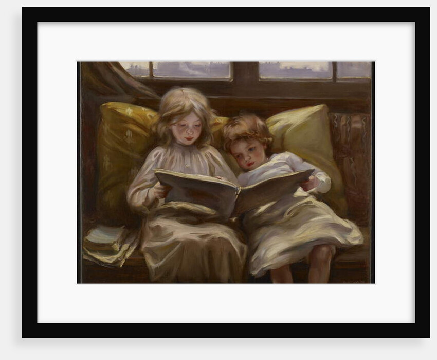 Interesting Story, 1898 by Laura Muntz Lyall