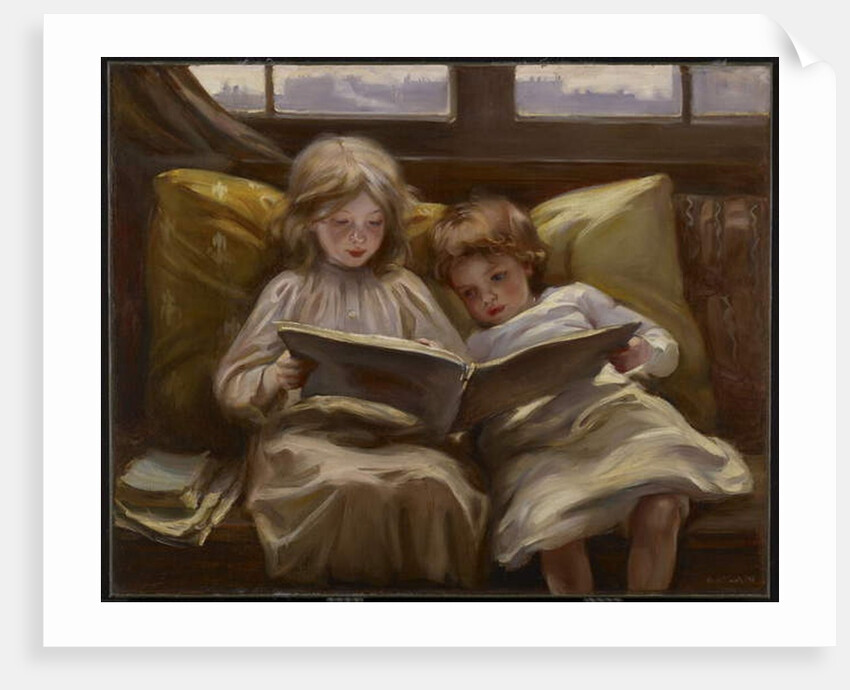 Interesting Story, 1898 by Laura Muntz Lyall