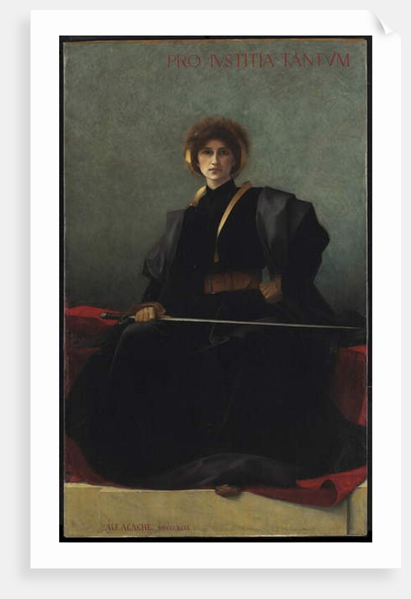 The Sword, 1896 by Alfred Pierre Agache