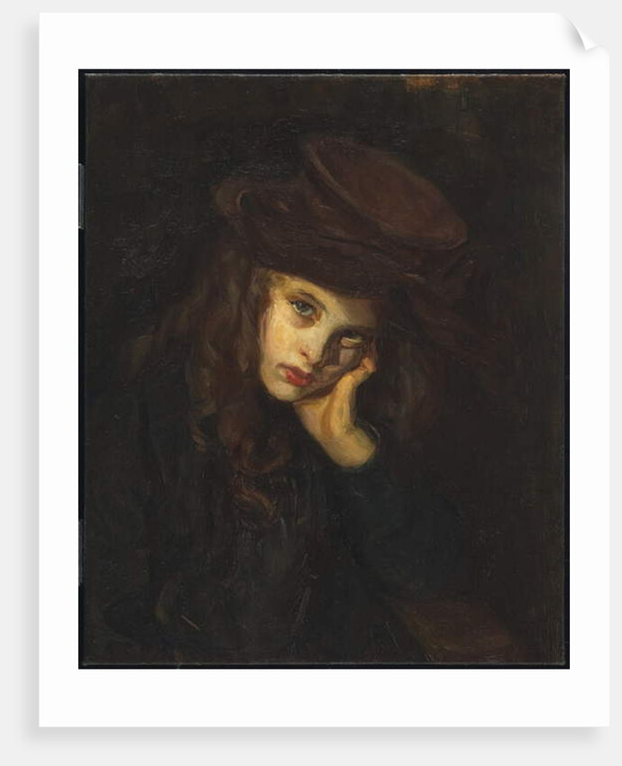 The Brown Hat, c.1906 by Helen Galloway McNicholl