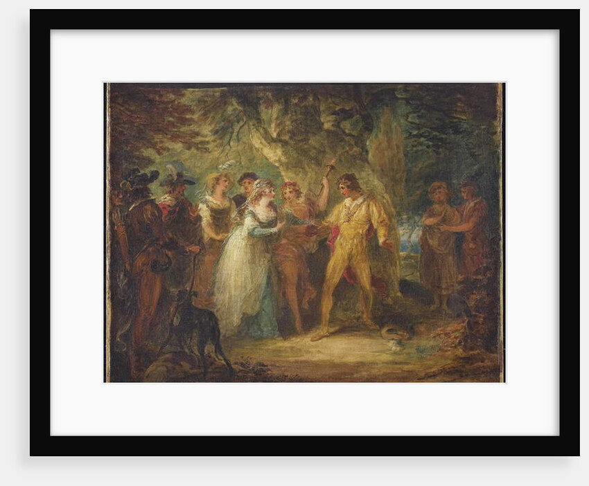 Rosalind and Orlando, c.1790 by William Hamilton