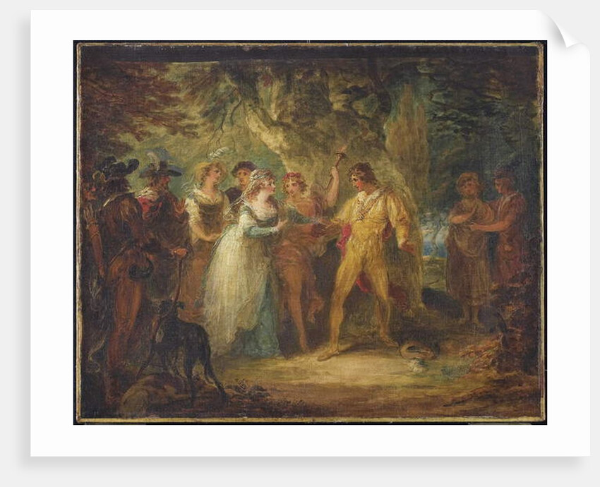 Rosalind and Orlando, c.1790 by William Hamilton