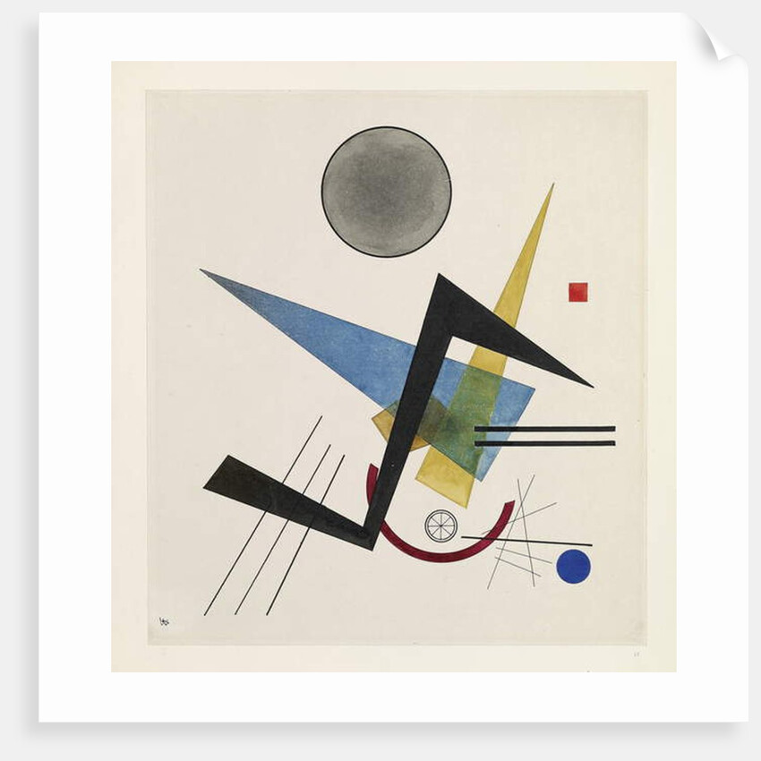 Grey Circle, 1923 by Wassily Kandinsky