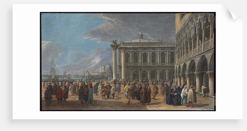 The Molo Looking West by Luca Carlevaris