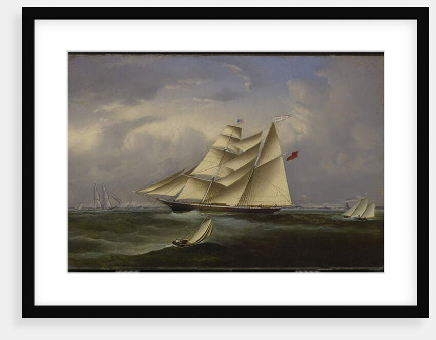 The 'Ocean Bride' Leaving Halifax Harbour, 1854 by John O'Brien