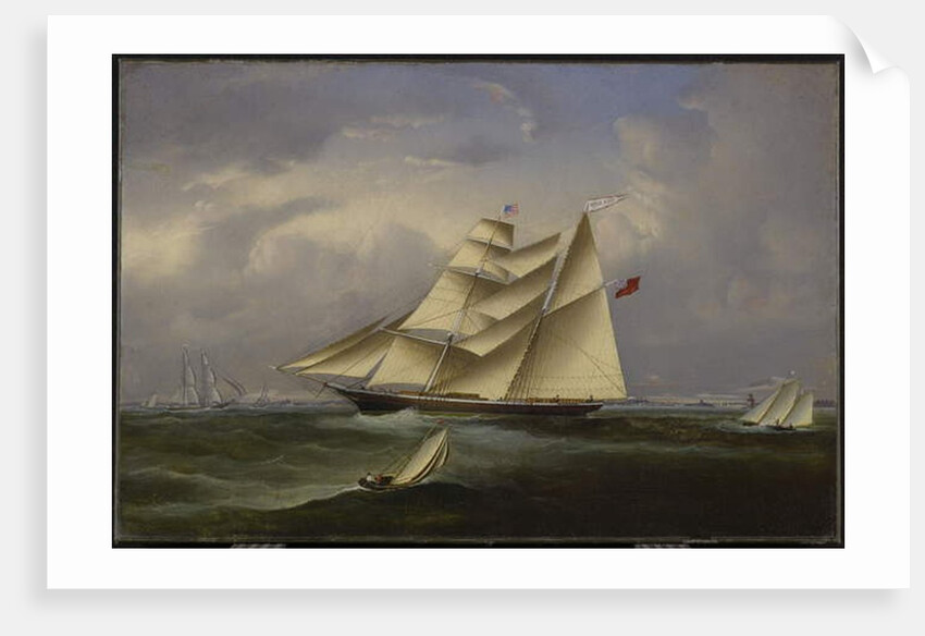 The 'Ocean Bride' Leaving Halifax Harbour, 1854 by John O'Brien