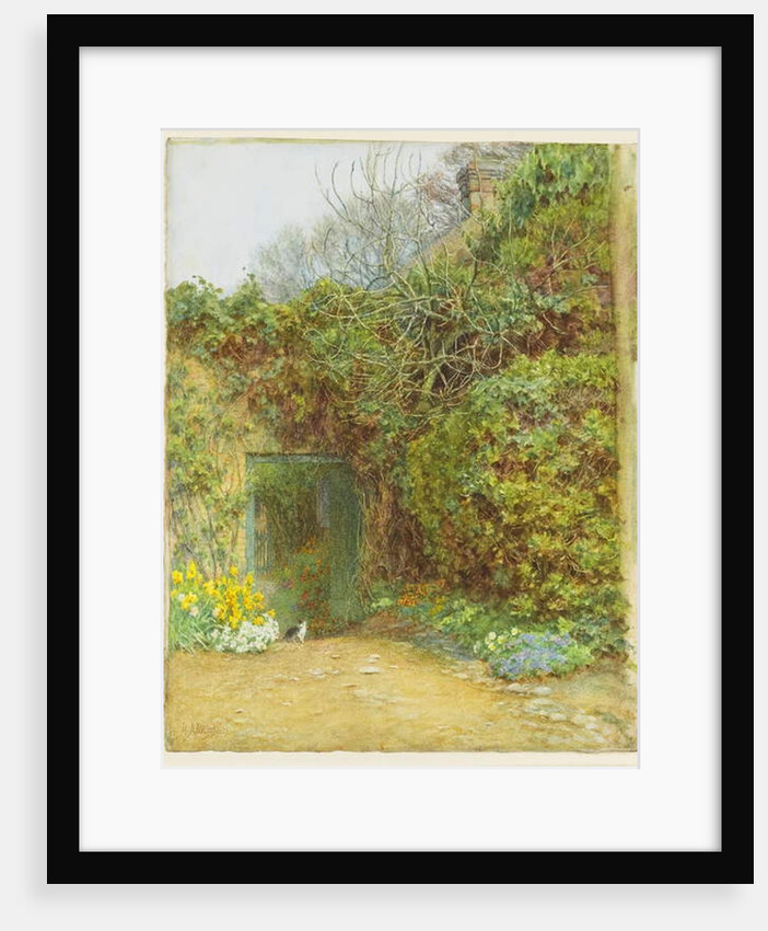 The Dairy Door, Farringford, Lord Tennyson's Home, c.1890 by Helen Allingham