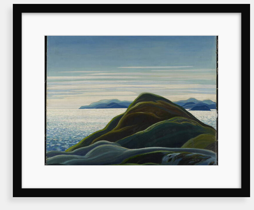 North Shore, Lake Superior, 1927 by Franklin Carmichael