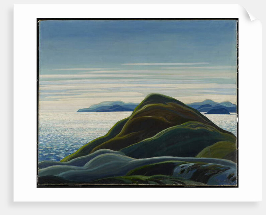 North Shore, Lake Superior, 1927 by Franklin Carmichael