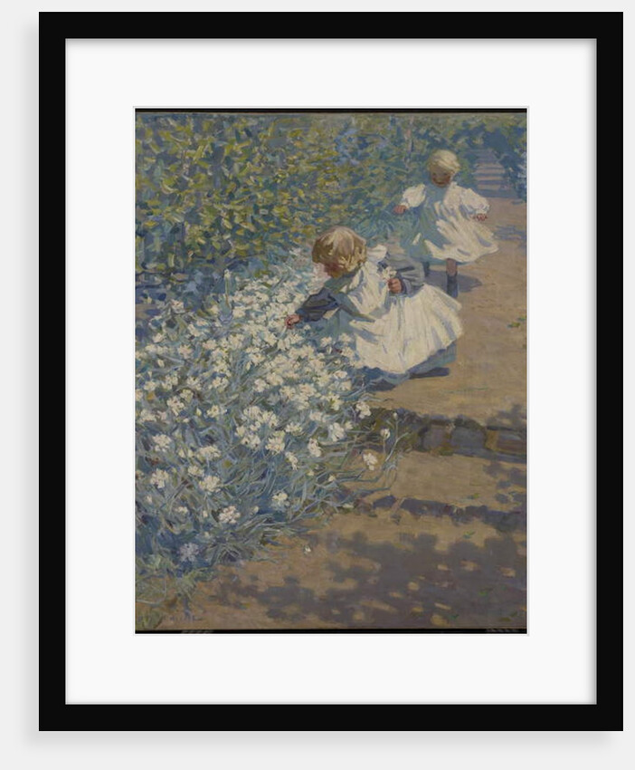 Picking Flowers, c.1912 by Helen Galloway McNicholl
