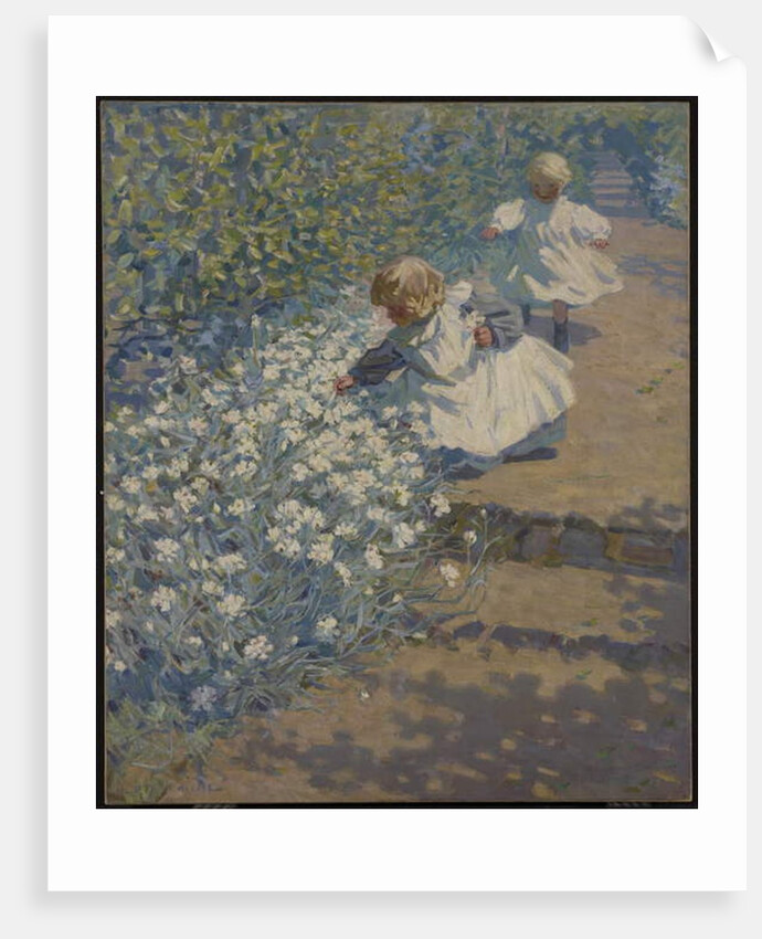 Picking Flowers, c.1912 by Helen Galloway McNicholl