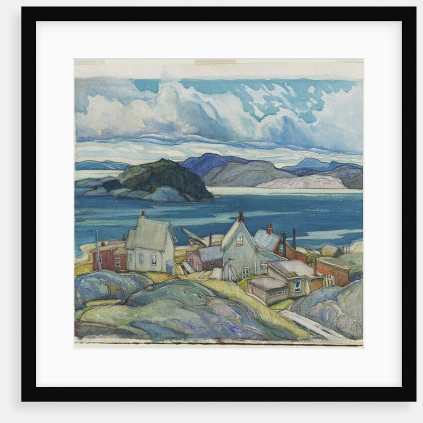 Jackfish Village, 1926 by Franklin Carmichael